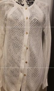 Michael Kors Open Stitch Cardigan